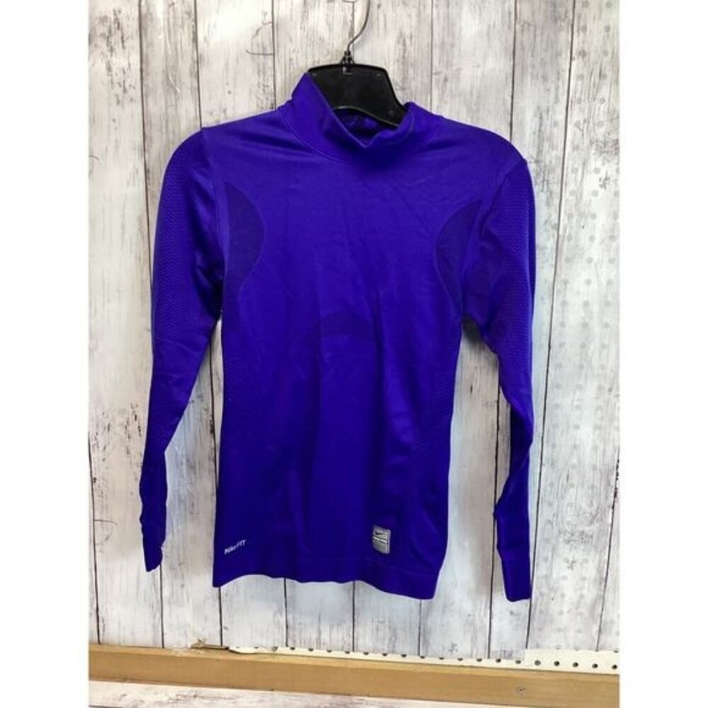 Acubi mermaidcore fairycore Nike Dri-Fit Long Sleeve Shirt Women Blue XS